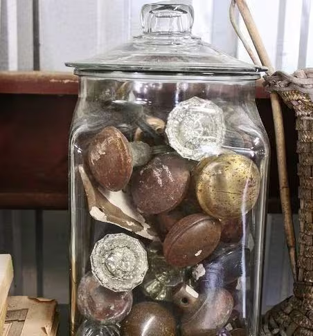Decorative Door Knob Jar